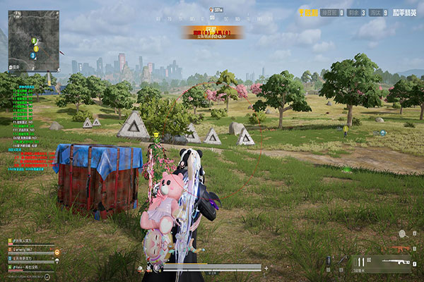 CF2345辅助透视自瞄效果
